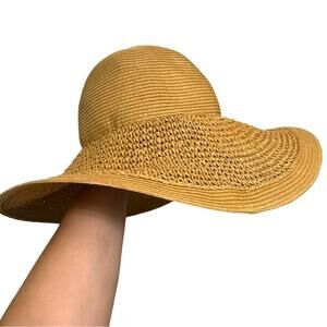 J.Crew Bohemian Vacation Ones Straw Floppy Beach Sun Hat